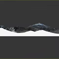 3D Terrain Model Showcasing Mountain Ranges And Detailed Topographic Landform Features