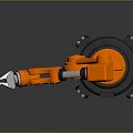 Modern Robot Arm Robot Arm Mechanical Arm Robot Arm Robot Head 3d model