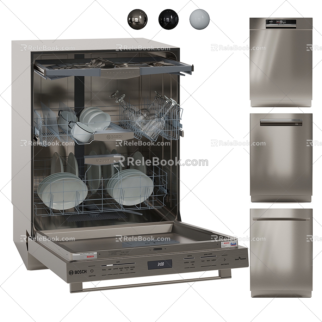 Dishwasher 3d model