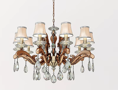 Crystal chandelier 3d model Crystal chandelier 3d model