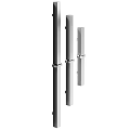 Modern Bathroom Accessories With Stainless Steel Wall Racks And Hangers