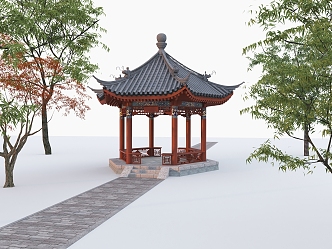 Pavilion 3d model