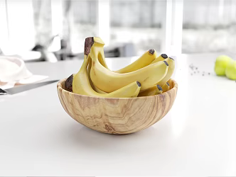 Modern Banana Fruit Banana 3d model