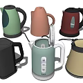 Colorful Electric Kettles with Modern Design and Various Styles for Daily Use