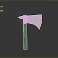 Tomahawk Axe Wooden Axe Handle Axe Mountain Axe Chopping Wood Axe Chopping Wood Axe Magic Axe 3d model