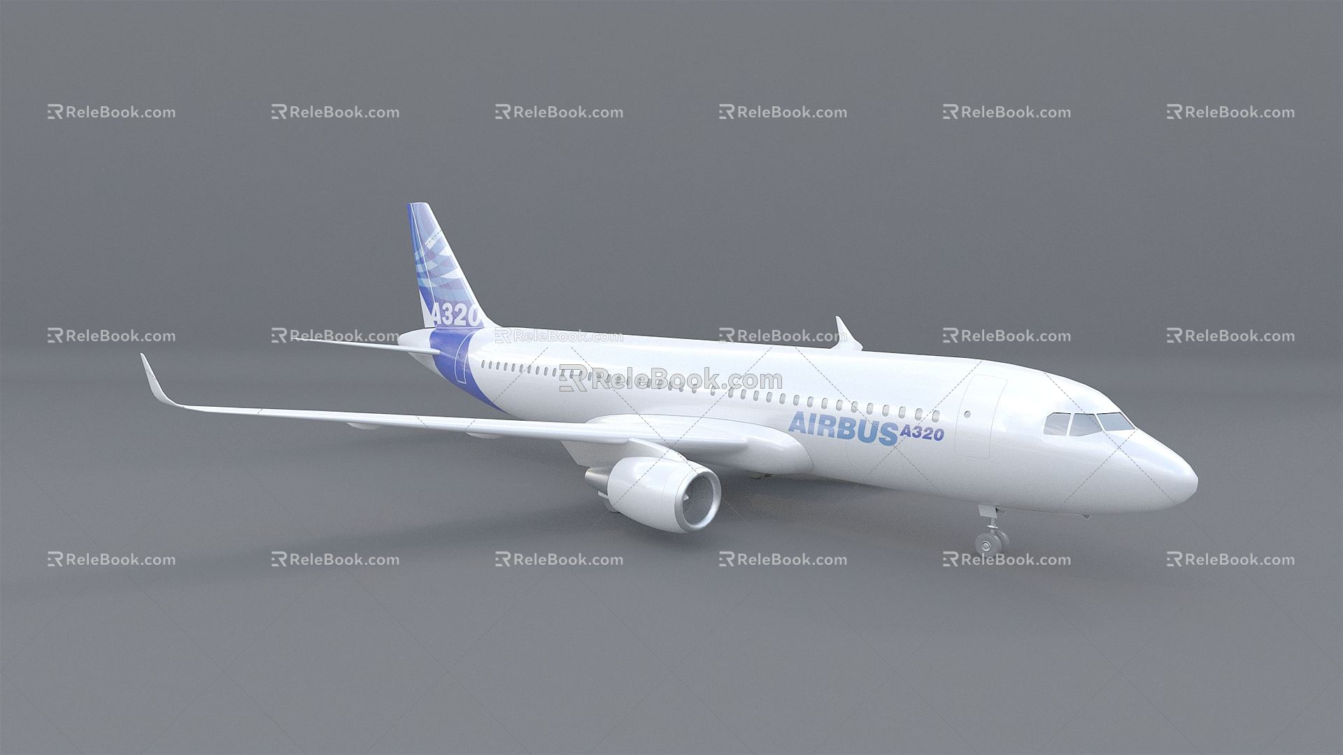 Modern Aircraft Civil Aircraft 3d model