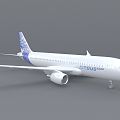 Modern Aircraft Civil Aircraft 3d model