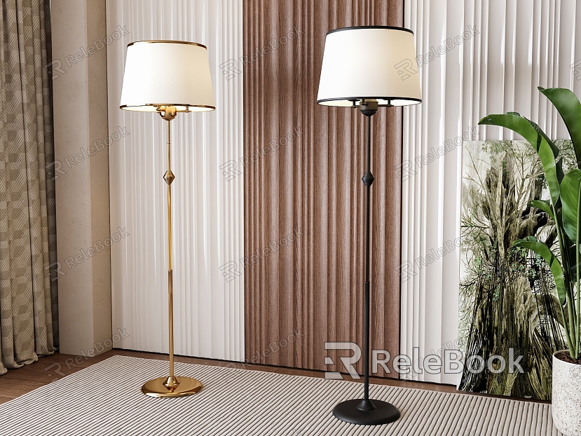 Floor lamp combination model