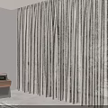 Modern Sheer White Curtains For Cozy Room With Natural Light And Wooden Floor
