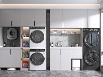 Washing machine cabinet 3d model