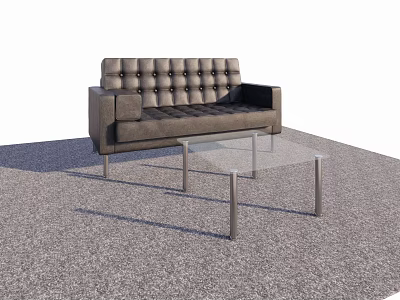 Modern Multiplayer Sofa Sofa 3d model