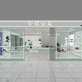DASNROO Mall Counter With Modern Leather Goods Shoes Display And Elegant Showcase