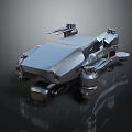 Modern Drones Sci-Fi Drones Unmanned Aerial Vehicle Unmanned Aerial Vehicle 3d model