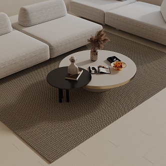 Modern coffee table 3d model