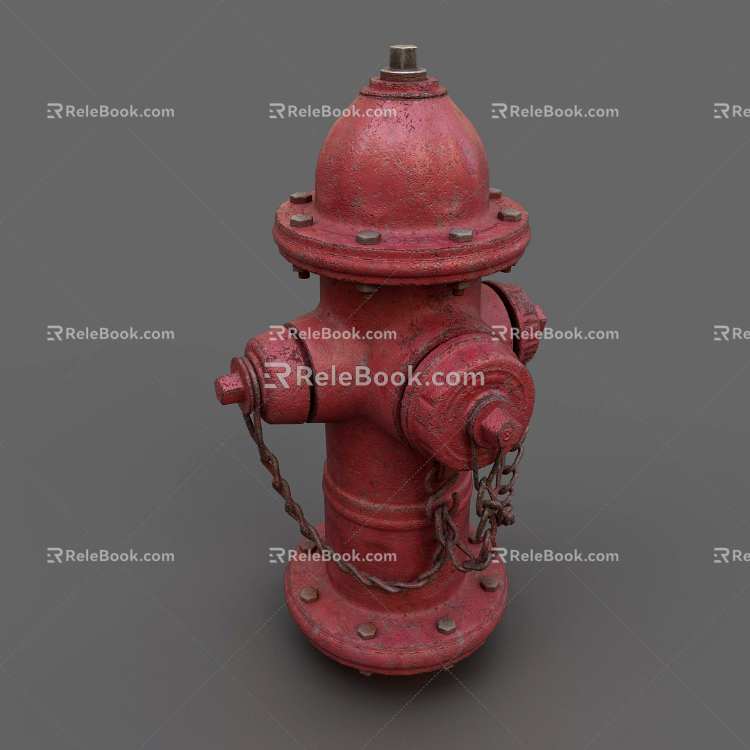 modern fire hydrant model