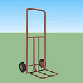 Two Portable Metal Storage Shelving Units with Wheels for Easy Movement