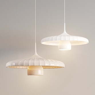 modern cream chandelier cream chandelier 3d model