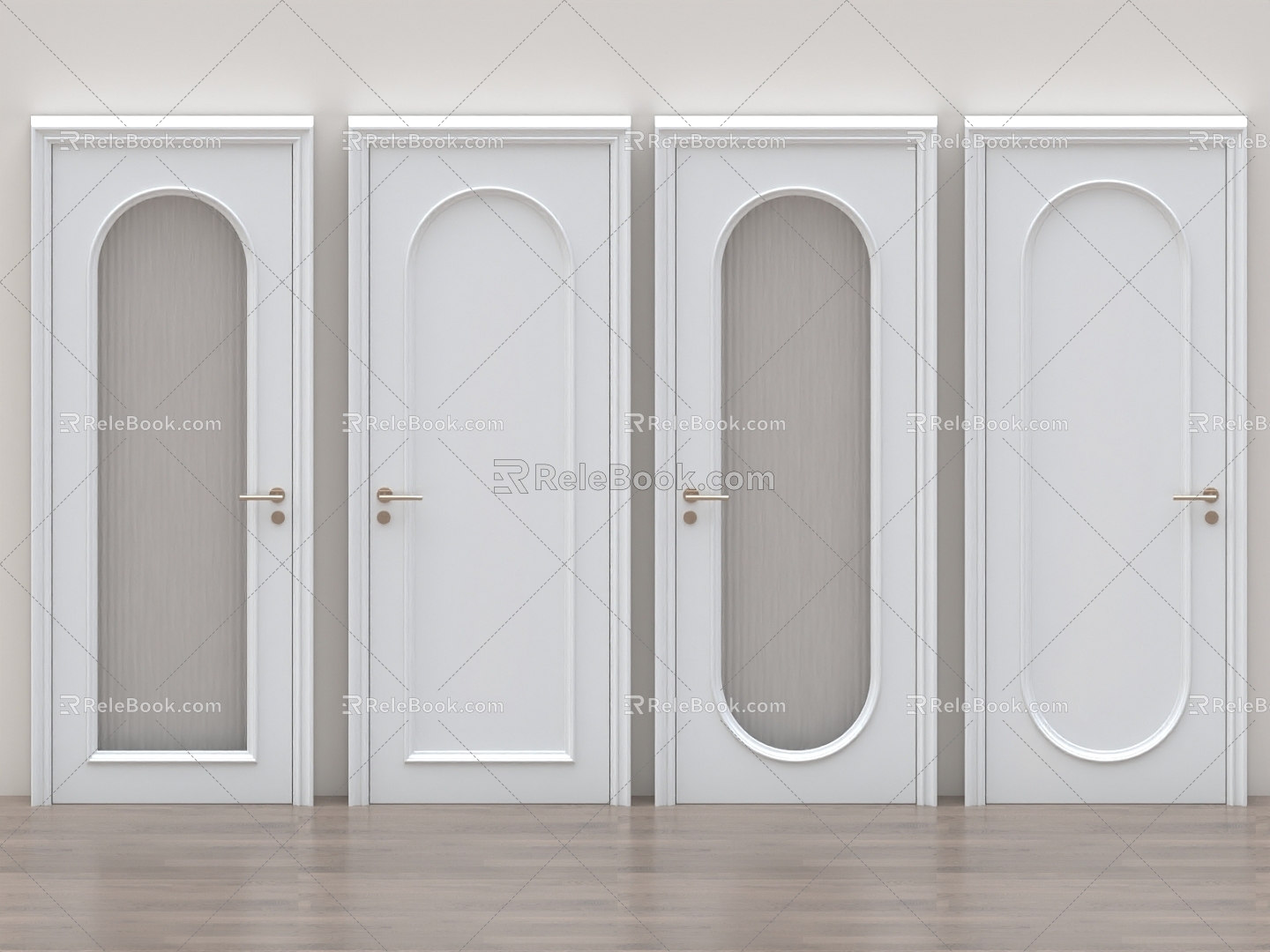 Security door Wooden door Glass door Bedroom door Conference room door sliding door Paint door Single door Double door 3d model