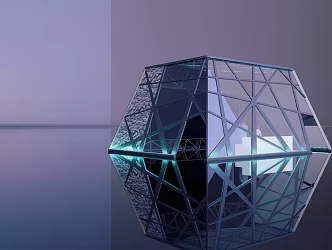 Modern Exhibition 3d model