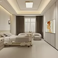 Modern SPA Room With Treatment Bed Armchair And Warm Lighting