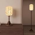 New Chinese Style Table Lamp Floor Lamp 3d model