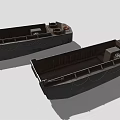 Rusty Military Landing Craft PA 13 22 With Loading Ramp