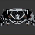 Modern Robot Warrior Mechanical Combat Police Mechanical Armor 3d model
