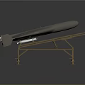 Aerospace Drone Model With Engineering Display Stand And Space Technology Design