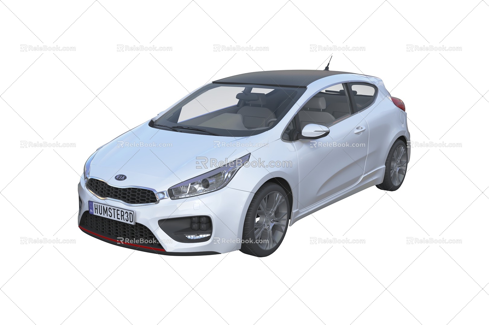 KIA Sedan Cars 3d model