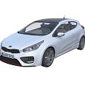 KIA Sedan Cars 3d model