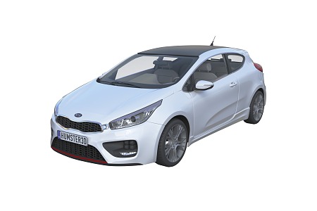 KIA Sedan Cars 3d model