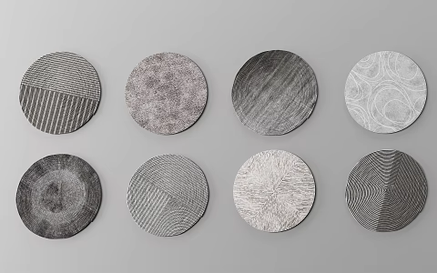 Round carpet 3d model