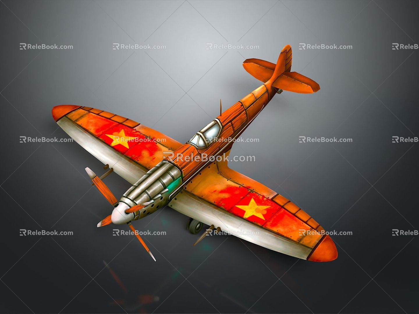 Modern Aircraft Cartoon Aircraft Cartoon Aircraft Animation Aircraft Animation Aircraft 3d model