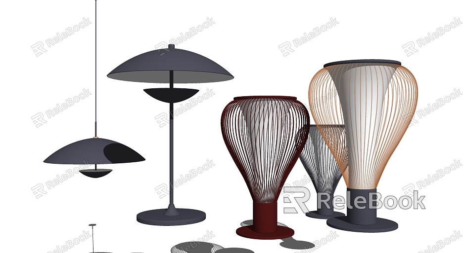 Modern lamp combination simple table lamp model