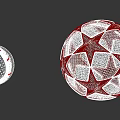 Sports Equipment Featuring MLB Baseball And UEFA Champions League Soccer Ball With Official Logos