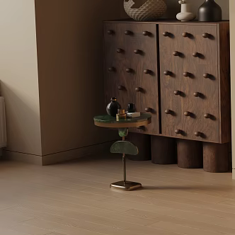 Modern Bedside Cabinet 3d model