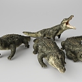 Crocodile 3d model