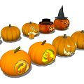 Modern Pumpkin 3d model