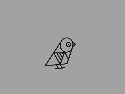 Modern Minimalist Geometric Owl Decorative Ornament Set With Line Art Design 3d model
