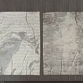 Modern Textured Square Rugs in Beige and Grey for Living Room Decor