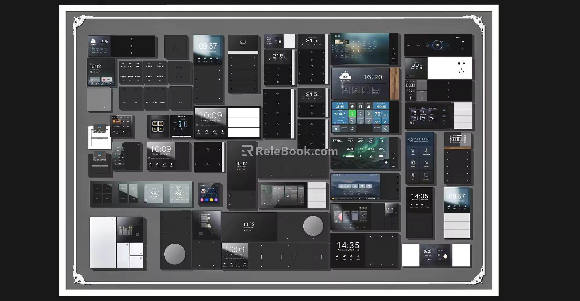 Modern Switch Smart Switch 3d model