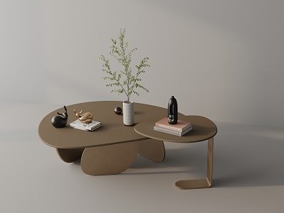 Modern coffee table model