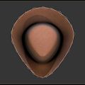 Modern Hat Cowboy Hat Fashion Cowboy Hat 3d model