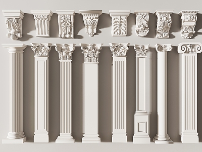 European Roman Column model