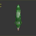 missile sci-fi weapon future weapon sci-fi equipment concept weapon next generation weapon next generation equipment 3d model