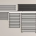 Modern Venetian Blinds in Gray Black and White Styles for Window Design