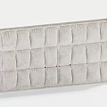 Beige Tufted Cushioned Backrest With Velvet Fabric And Rectangular Modern Design