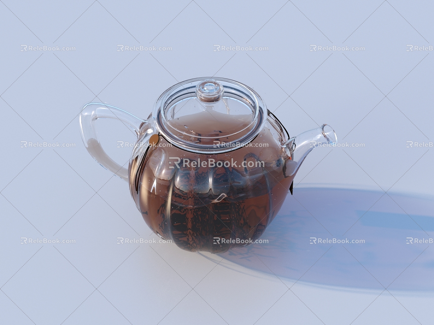 Juice Drink Glass 3d model