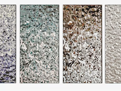 Stylish Ceiling Panels With Various Textures And Color Options For Modern Interiors 3d model