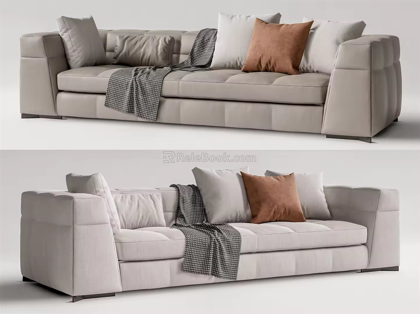 Modern Multiplayer Sofa 3d model